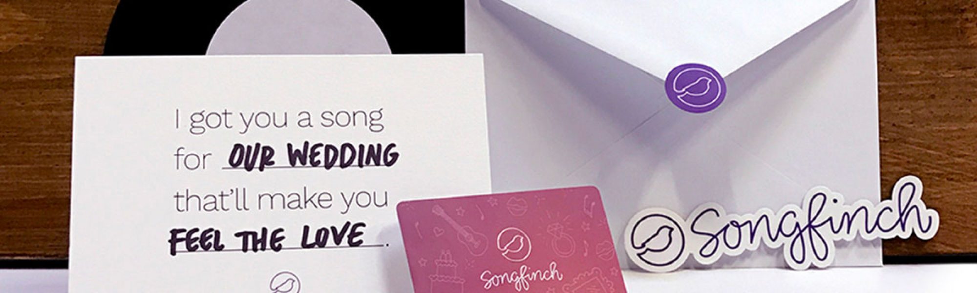 Songfinch customized songs for the bride and groom